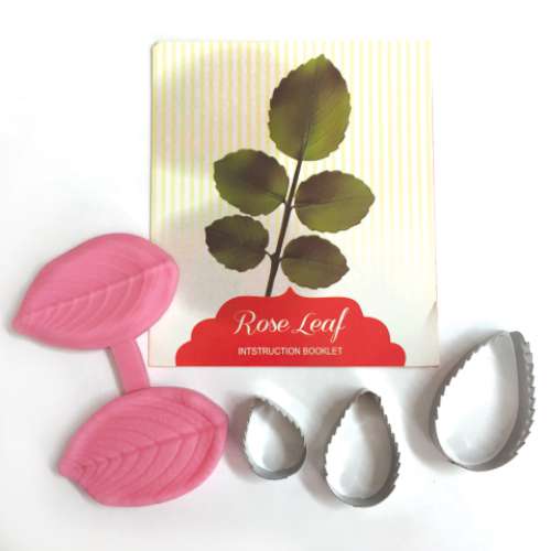 Rose Leaf and Veiner Cutter Set - Click Image to Close